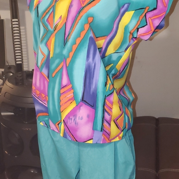 Vintage 70s City Girl California pant suit Small - Picture 3 of 11